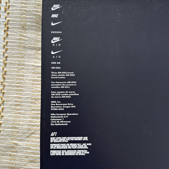 Nike Air Force 1 Women’s AF1 Sage Low Particle Beige/Phantom Platform Size 8.5 - Picture 13 of 14